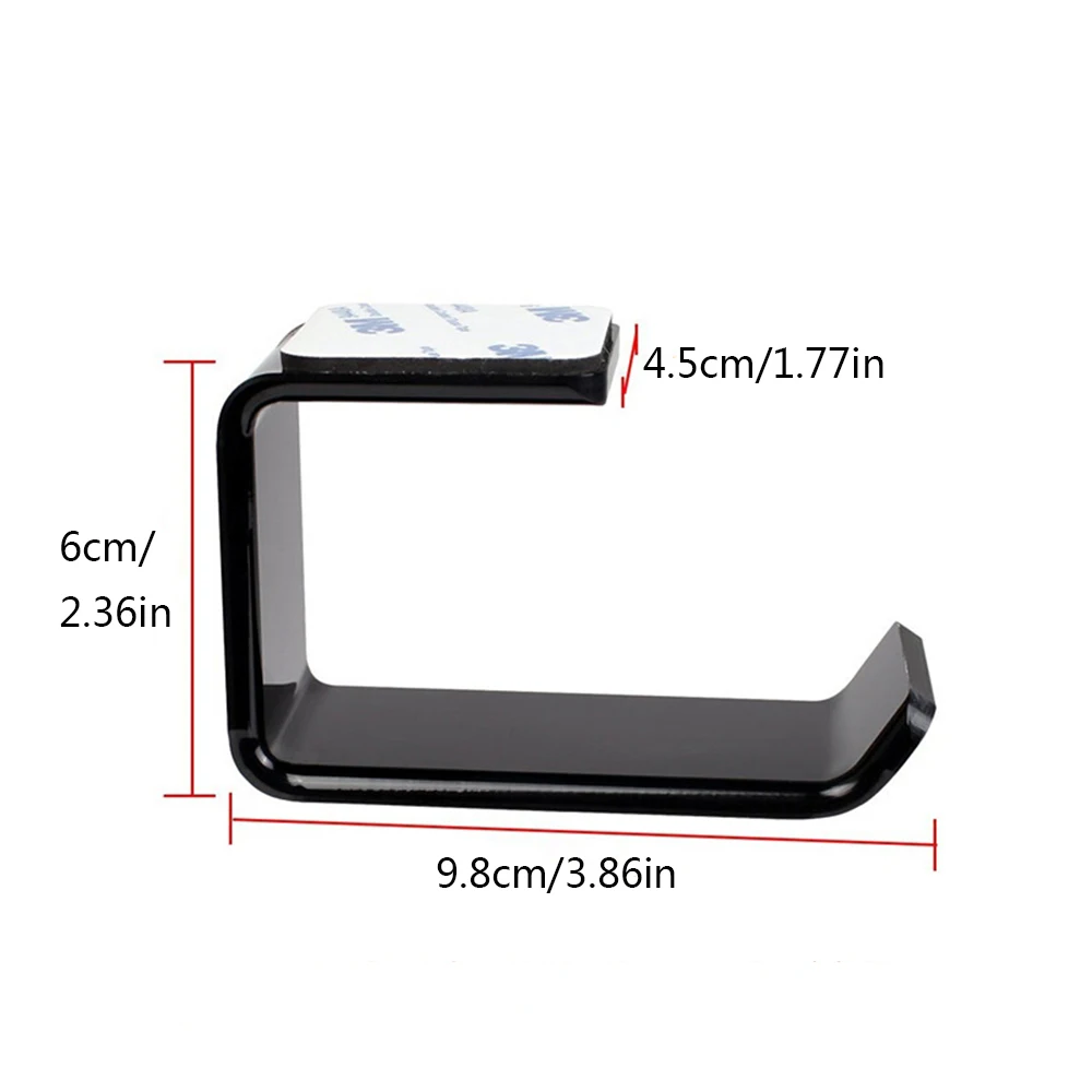 Sticker Acrylic Headphone Bracket Wall Mounted Headset Holder Hanger Hook Earphone Accessories Sticky Display Headphones Stand
Sticker Acrylic Headphone Bracket Wall Mounted Headset Holder Hanger Hook Earphone Accessories Sticky Display Headphones Stand