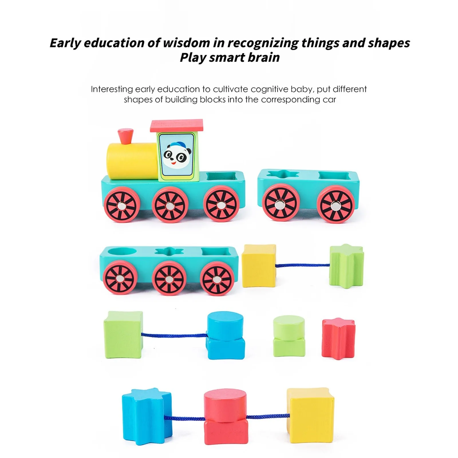 Children's Educational Train Blocks Classic Wood Train-wooden Toys Shape Sorters And Stackable Wooden Blocks Birthday Gift #Y10
Children's Educational Train Blocks Classic Wood Train-wooden Toys Shape Sorters And Stackable Wooden Blocks Birthday Gift #Y10