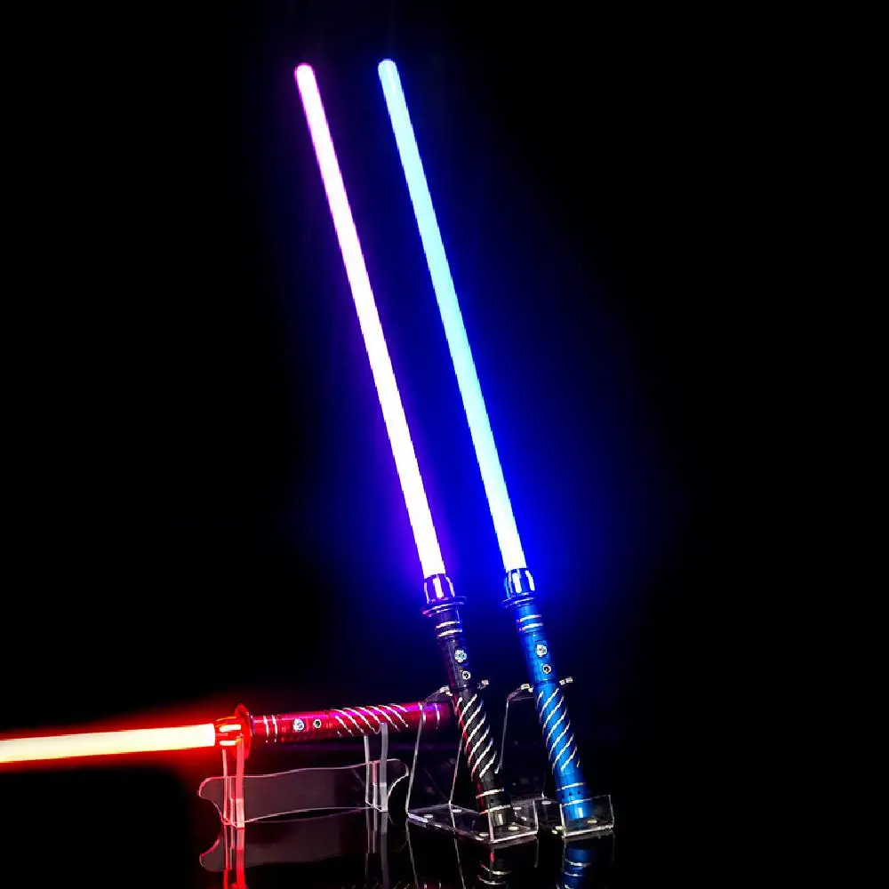 RGB Color-changing Lightsaber With Light And Sound Long Battery Life Adult Sparring Gifts 9W Led Light Toy Metal Lightsaber Toy
RGB Color-changing Lightsaber With Light And Sound Long Battery Life Adult Sparring Gifts 9W Led Light Toy Metal Lightsaber Toy