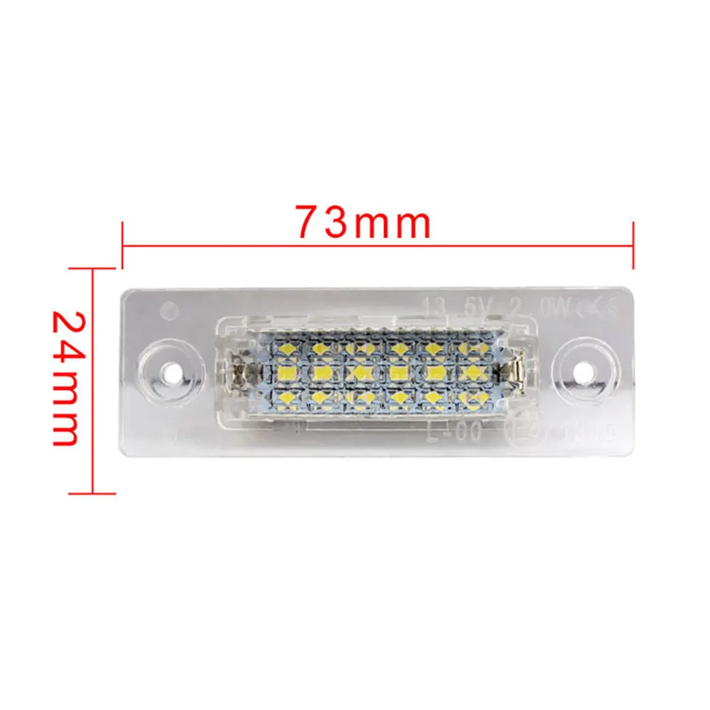 2PCS Error Free LED License Number Plate Light Lamps For Golf Jetta Passat T5 Transporter Skoda Car License Plate Lights
2PCS Error Free LED License Number Plate Light Lamps For Golf Jetta Passat T5 Transporter Skoda Car License Plate Lights