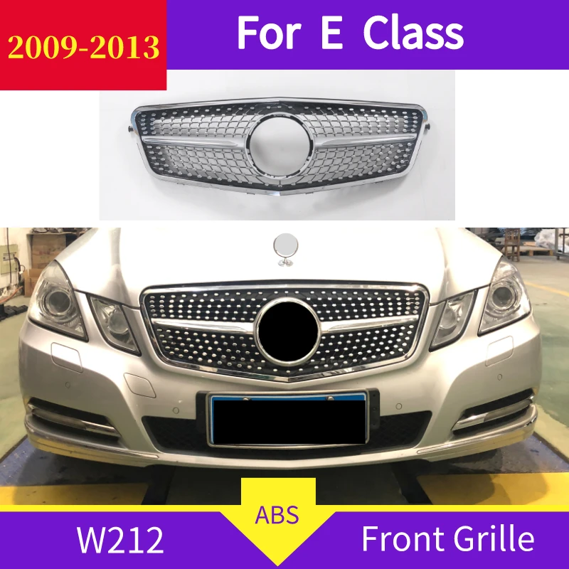 Алмазная Передняя решетка для mercedes W212 2009-2013 E Class E200 E300 E260 E350 ABS передний бампер Гриль
Алмазная Передняя решетка для mercedes W212 2009-2013 E Class E200 E300 E260 E350 ABS передний бампер Гриль
