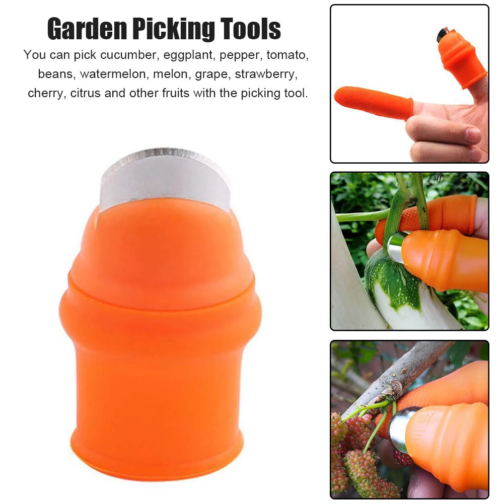 Silicone Thumb Cutter Set Laborsaving Harvesting Plant Picking Tool Vegetable And Fruit Gardening Tools Accepted
Silicone Thumb Cutter Set Laborsaving Harvesting Plant Picking Tool Vegetable And Fruit Gardening Tools Accepted