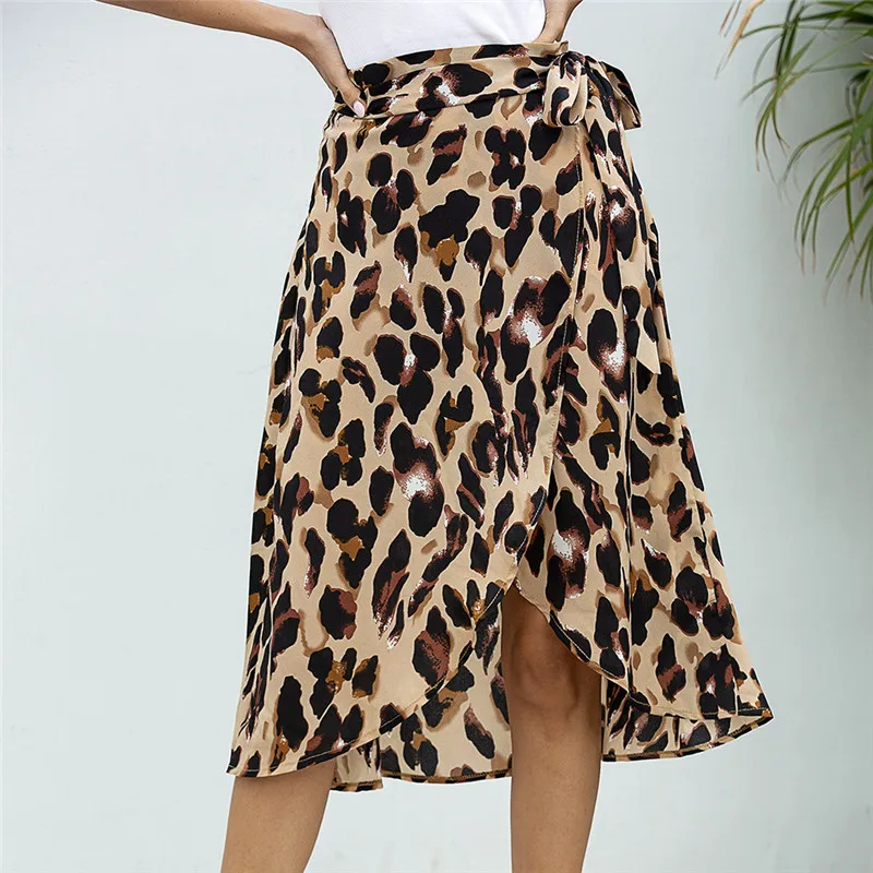 Midi A- line Skirts Streetwear Fashion High Waist Bandage Leopard Print Skirts Women's Wrap Skirts Holiday Casual Elastic Split
Midi A- line Skirts Streetwear Fashion High Waist Bandage Leopard Print Skirts Women's Wrap Skirts Holiday Casual Elastic Split