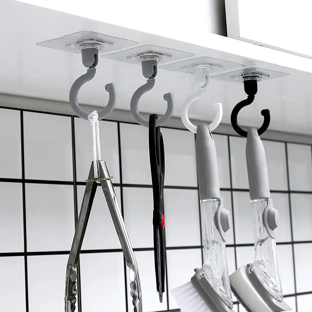 6 Pcs Per Set 360 Rotating Ceiling Hooks Cabinet And Closet Storage Racks Punch-free And Self-adhesive Hooks Dealing With Your B
6 Pcs Per Set 360 Rotating Ceiling Hooks Cabinet And Closet Storage Racks Punch-free And Self-adhesive Hooks Dealing With Your B