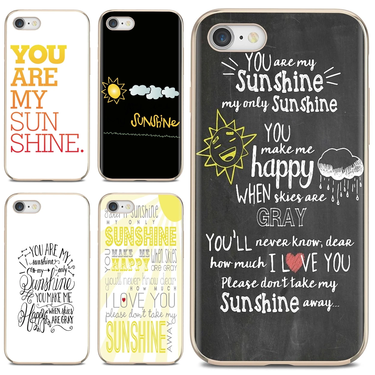 Soft Case You Are My Sunshine my only sunshine For iPhone iPod Touch 11 12 Pro 4 4S 5 5S SE 5C 6 6S 7 8 X XR XS Plus Max 2020
Soft Case You Are My Sunshine my only sunshine For iPhone iPod Touch 11 12 Pro 4 4S 5 5S SE 5C 6 6S 7 8 X XR XS Plus Max 2020