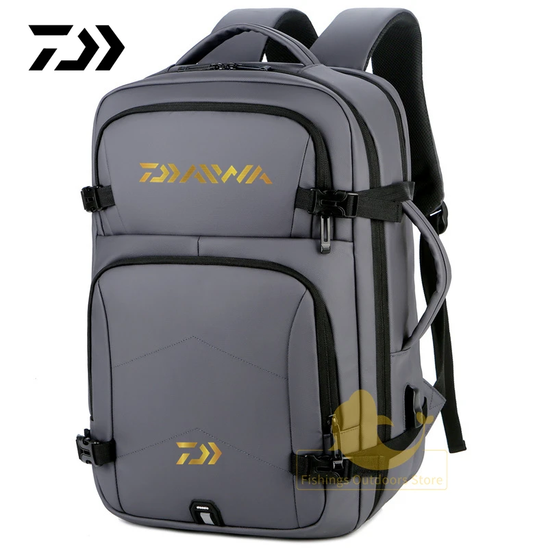 

Рюкзак мужской непромокаемый с USB-портом для зарядки и отделением для ноутбука