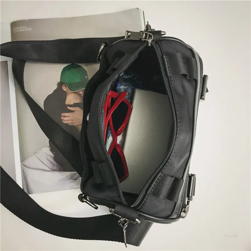 Hip Hop Cylindrical Women's Crossbody Bag Unisex Shoulder Bags Luxury Designer Handbag High Quality Nylon Female Messenger Bag
Hip Hop Cylindrical Women's Crossbody Bag Unisex Shoulder Bags Luxury Designer Handbag High Quality Nylon Female Messenger Bag