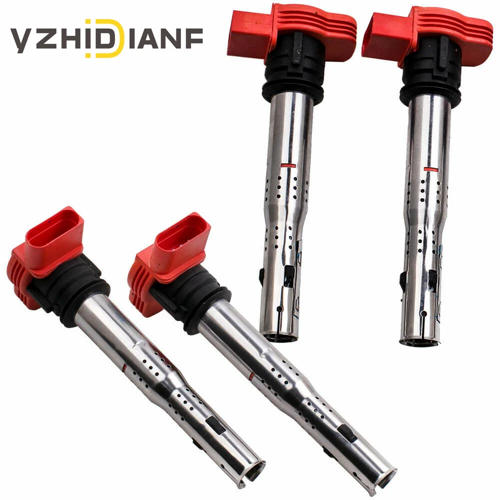4 шт. Катушка зажигания для VW- Jetta- Golf- GTI- GLI Passat- Tiguan- CC Touareg- A3 A4 A5 A6 A7 A8 TT Q3 Q5 R8 06E905115E 07K905715F
4 шт. Катушка зажигания для VW- Jetta- Golf- GTI- GLI Passat- Tiguan- CC Touareg- A3 A4 A5 A6 A7 A8 TT Q3 Q5 R8 06E905115E 07K905715F