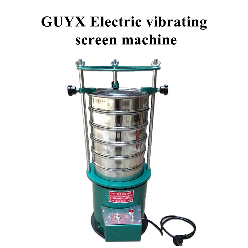 Vibrating Screen Machine 20CM Diameter 8411 Type Electric Vibrating Screen Machine Sieving Shaker Machine 220V 
Vibrating Screen Machine 20CM Diameter 8411 Type Electric Vibrating Screen Machine Sieving Shaker Machine 220V
