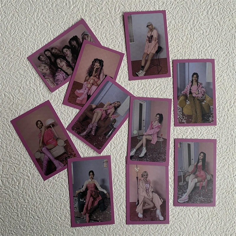 10 шт./компл. двойные альбомные фотокарточки KPOP Формула любви предзаказ ЛОМО