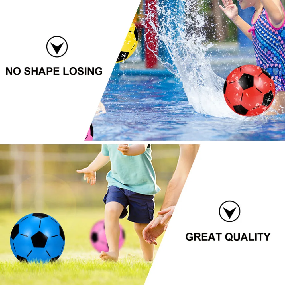 4pcs High Bounce Outdoor Sports Soccer Balls for Playground Home School Play
4pcs High Bounce Outdoor Sports Soccer Balls for Playground Home School Play