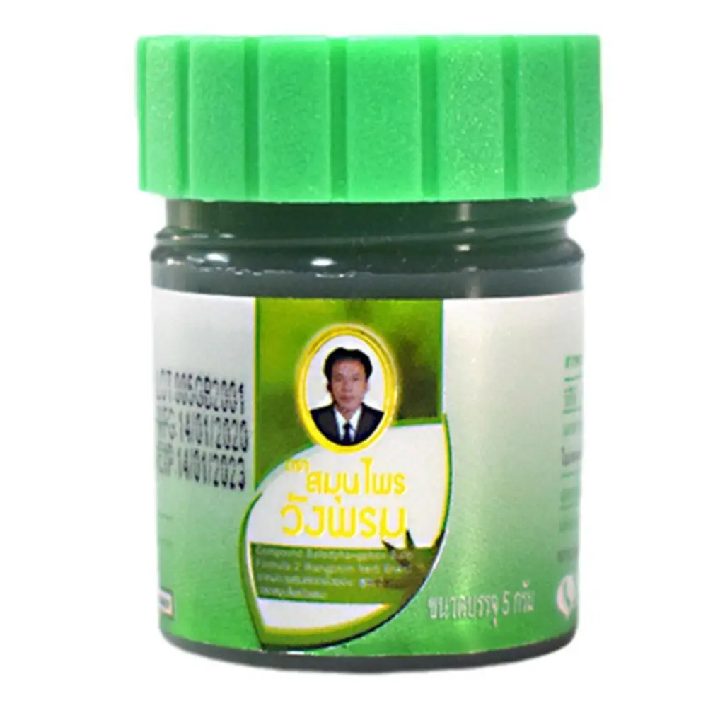 Thailand Herbal Green Ointment Painkiller Ointment Muscle Pain Relief Ointment Anti Mosquito Soothe itch Dizziness Tiger Balm
Thailand Herbal Green Ointment Painkiller Ointment Muscle Pain Relief Ointment Anti Mosquito Soothe itch Dizziness Tiger Balm