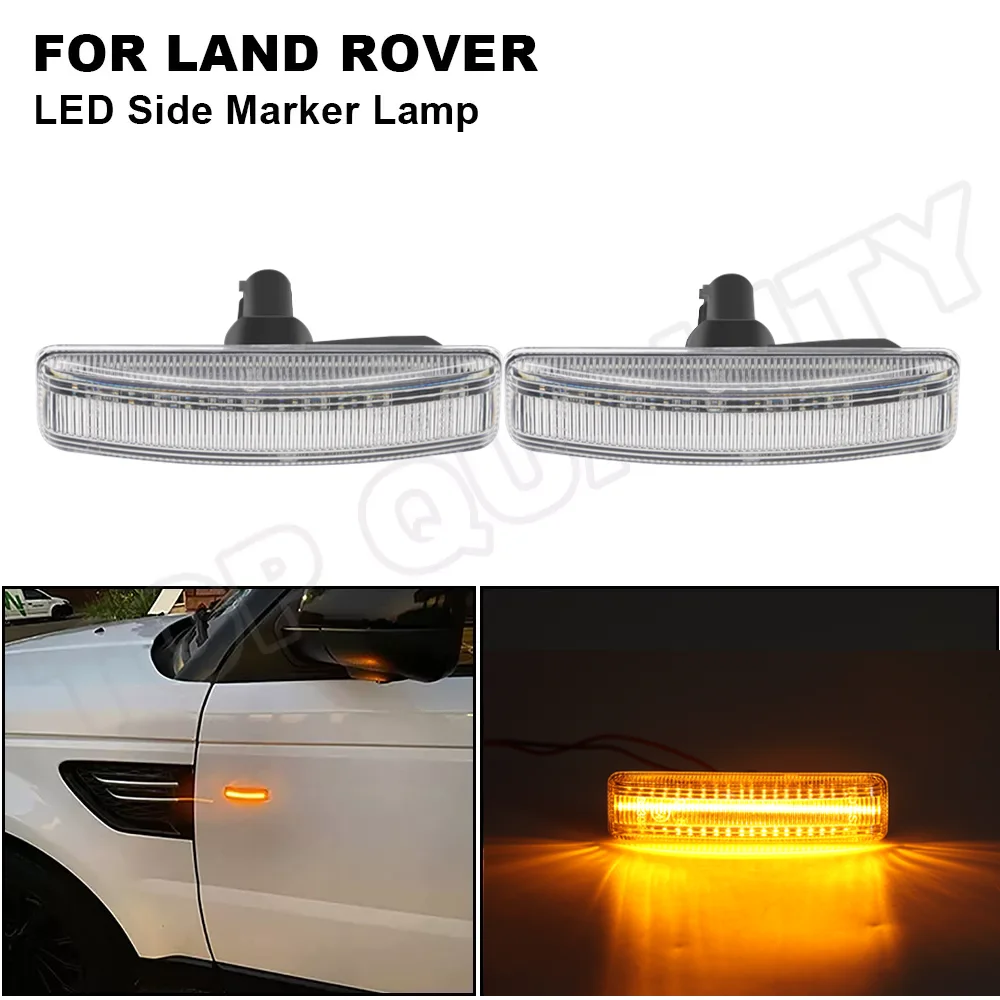 LED Side Marker Lamps Repeater Indicator Light For Land Rover Discovery 3 4 Range Rover Sport Freelander 2
LED Side Marker Lamps Repeater Indicator Light For Land Rover Discovery 3 4 Range Rover Sport Freelander 2