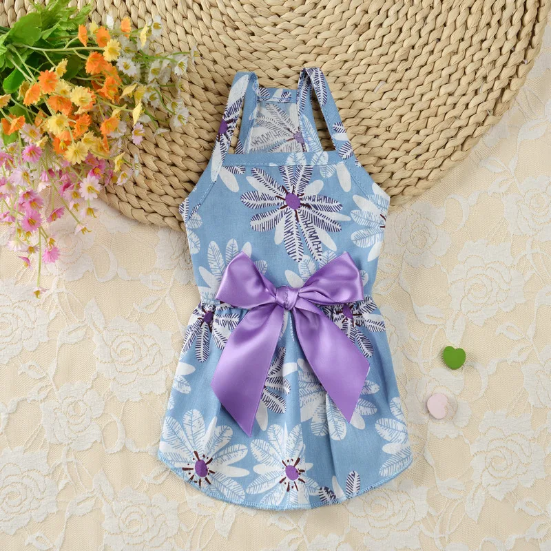 Lovely Summer flower Pet Dog Dress for small Dogs Clothes Bows Puppy Skirt Pet Dress Princess Small Dog Clothing For Chihuahua
Lovely Summer flower Pet Dog Dress for small Dogs Clothes Bows Puppy Skirt Pet Dress Princess Small Dog Clothing For Chihuahua