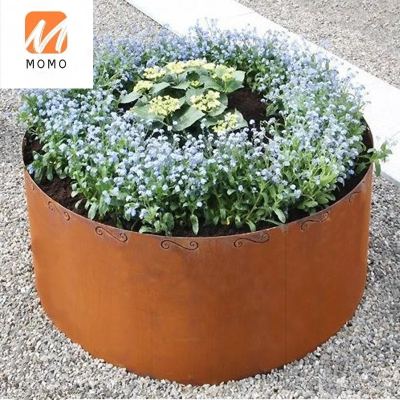 Outdoor garden corrosion-resistant and corten steel flowerpot
Outdoor garden corrosion-resistant and corten steel flowerpot