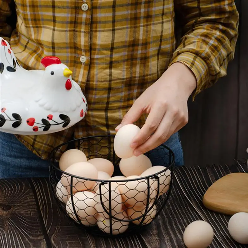 1pc Chicken Shape Storage Basket Food Vegetable Egg Holder Food Storage Basket Household Vegetable Basket Assorted Color
1pc Chicken Shape Storage Basket Food Vegetable Egg Holder Food Storage Basket Household Vegetable Basket Assorted Color