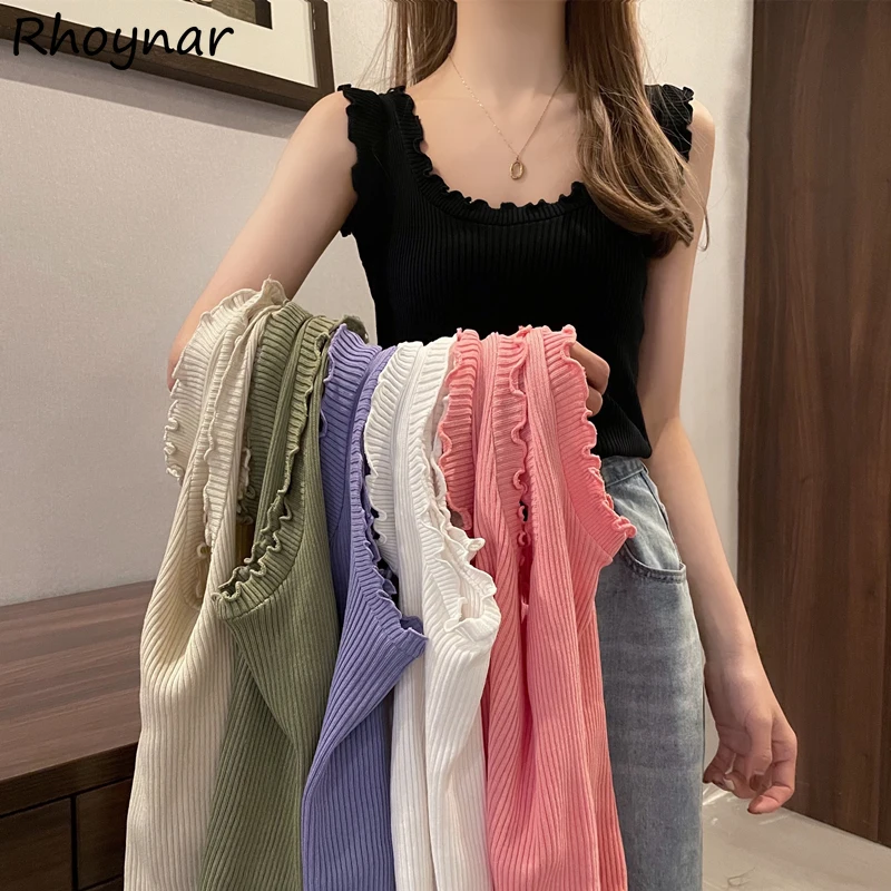 Camisole Women Edible Tree Fungus Solid Autumn Design Tops Female All Match Preppy Slim Cozy Tees Stylish Basic Sleeveless Ins
Camisole Women Edible Tree Fungus Solid Autumn Design Tops Female All Match Preppy Slim Cozy Tees Stylish Basic Sleeveless Ins