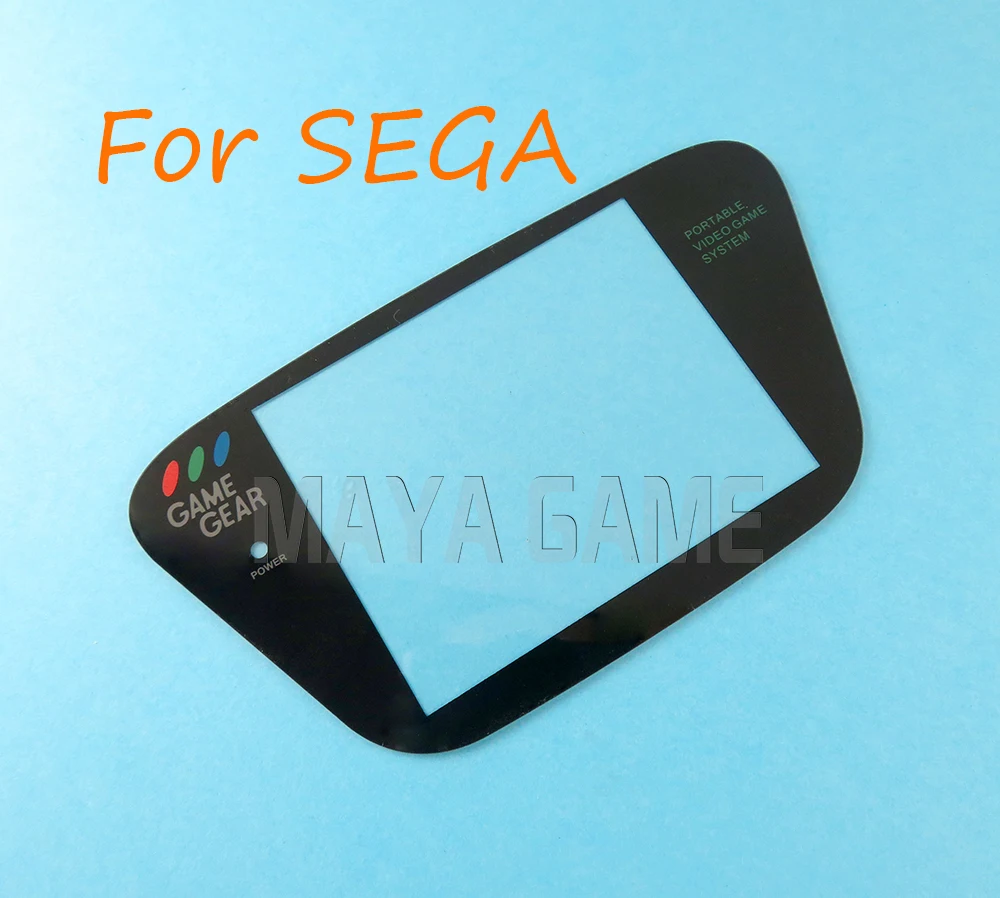 Пластиковая черная Черная защитная крышка для экрана Sega Game Gear 3 шт./лот|plastic