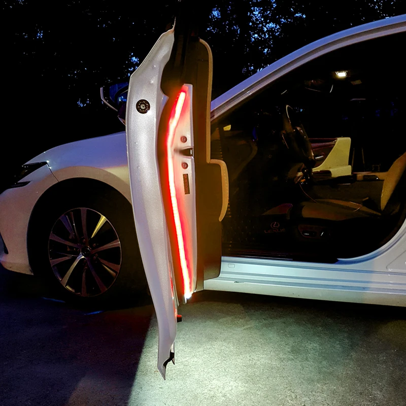 Cars Door Decoration Light Opening Warning LED Lamps Strips Flashing Anti Rear End Collision Safety Decorative Ambient Strips
Cars Door Decoration Light Opening Warning LED Lamps Strips Flashing Anti Rear End Collision Safety Decorative Ambient Strips