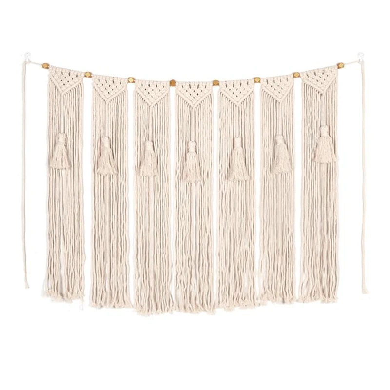 Macrame Woven Wall Hanging Boho Chic Bohemian Room Geometric Tapestry Art Beautiful Apartment Dorm Home Room Decoration
Macrame Woven Wall Hanging Boho Chic Bohemian Room Geometric Tapestry Art Beautiful Apartment Dorm Home Room Decoration