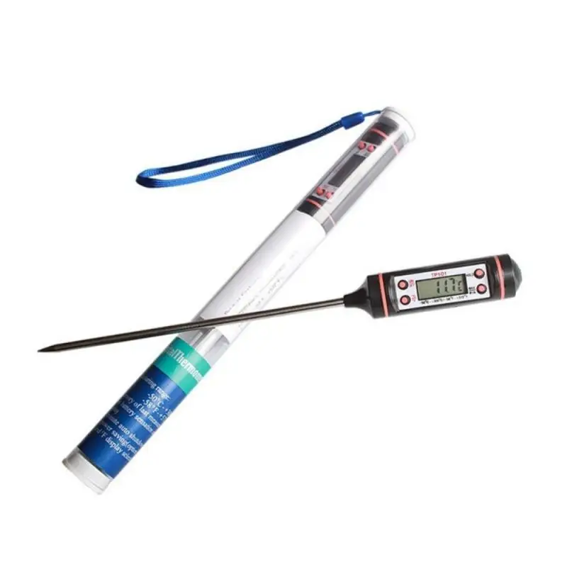 Barbecue Food Meat Baking Pen LED Digital Kitchen Thermometer Electronic Temperature Probe For Liquid Cooking Kitchen BBQ Tools
Barbecue Food Meat Baking Pen LED Digital Kitchen Thermometer Electronic Temperature Probe For Liquid Cooking Kitchen BBQ Tools