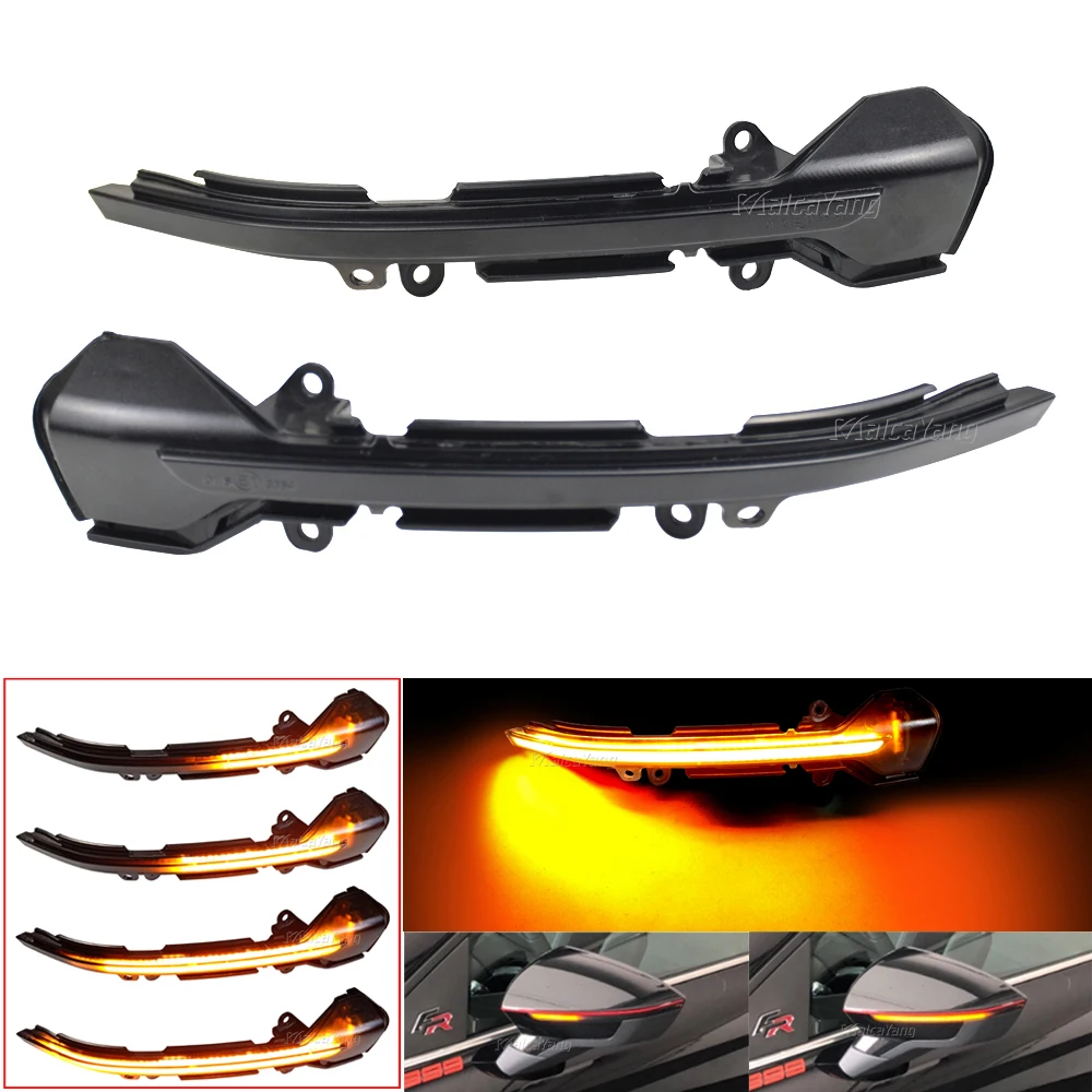 Car Dynamic Side Mirror Indicator Flasher LED Turn Signal Lights For Seat Leon III 5F ST FR Cupra Arona KJ7 Ibiza Mk5 2013-2018
Car Dynamic Side Mirror Indicator Flasher LED Turn Signal Lights For Seat Leon III 5F ST FR Cupra Arona KJ7 Ibiza Mk5 2013-2018