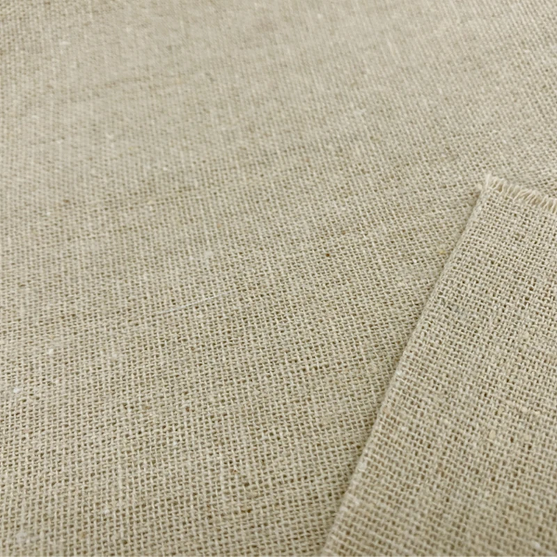 100*160 см натуральная льняная ткань для вышивки иглой Лоскутная шитья текстиль Tela