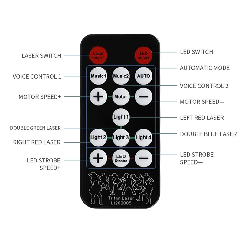 9 Eyes DJ RGB Laser Strobe 2 In 1 Light Remote Control Image Lines Beam Scans Dance Bar Home Party Disco Effect Lighting 
9 Eyes DJ RGB Laser Strobe 2 In 1 Light Remote Control Image Lines Beam Scans Dance Bar Home Party Disco Effect Lighting