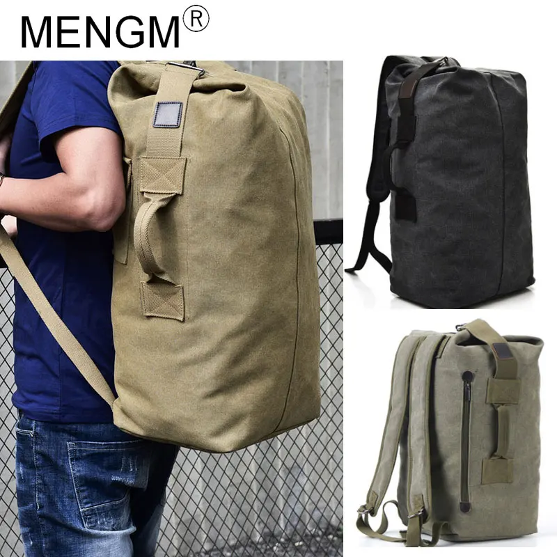 MENGM Travel Backpacking Canvas Backpack Outdoor Sport Hiking Camping Trekking Hunting Men Rucksack Fashion Michila Luggage Bag
MENGM Travel Backpacking Canvas Backpack Outdoor Sport Hiking Camping Trekking Hunting Men Rucksack Fashion Michila Luggage Bag