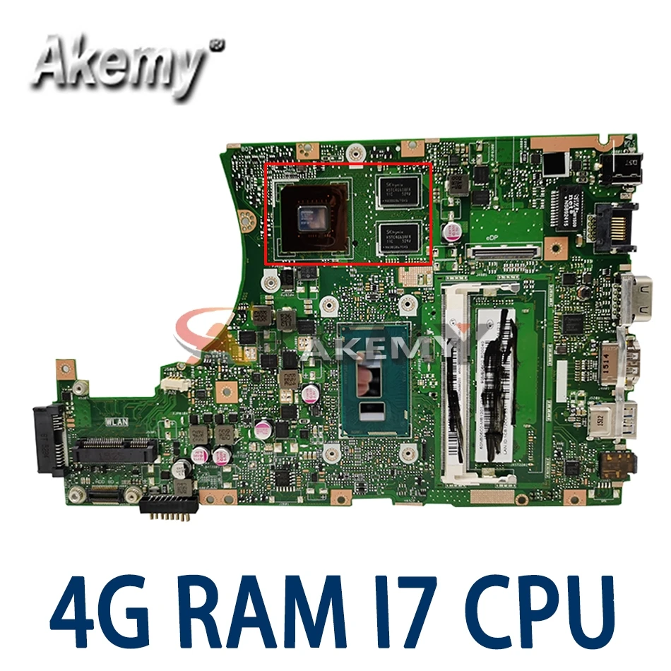 Материнская плата X455LD X455LJ для ноутбука ASUS X455LD/J X455L X455 Y483L W419L W409L F455, протестированная оригинальная материнская плата 4G RAM I7 CPU
Материнская плата X455LD X455LJ для ноутбука ASUS X455LD/J X455L X455 Y483L W419L W409L F455, протестированная оригинальная материнская плата 4G RAM I7 CPU