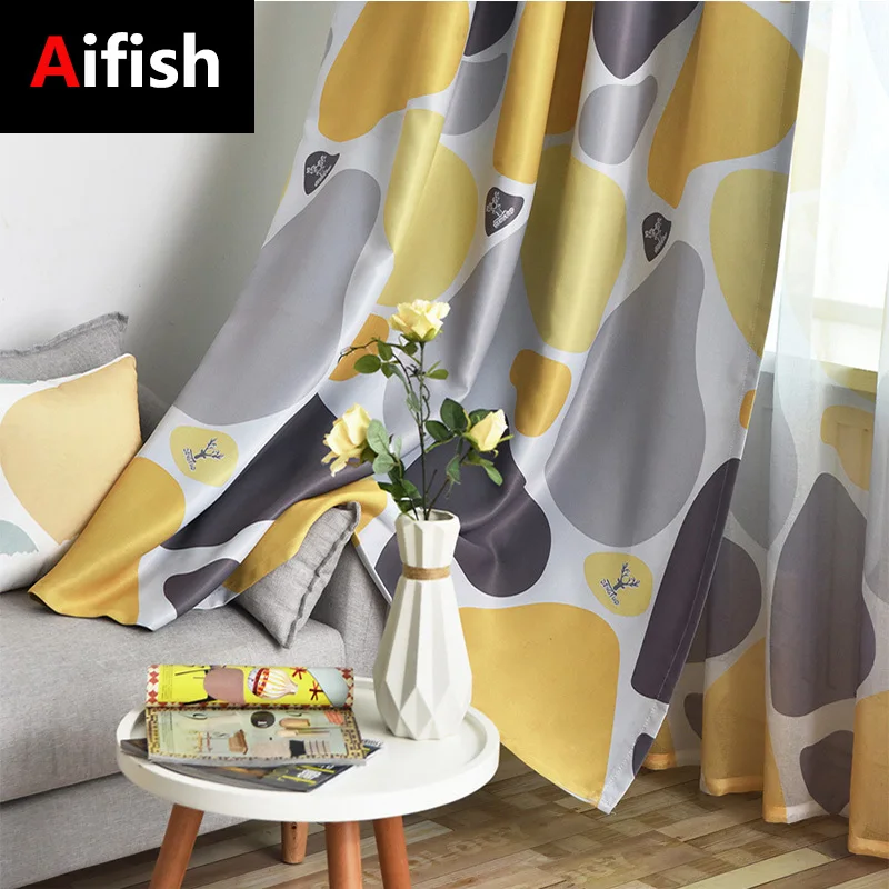 Nordic Modern Bedroom Blackout Curtain Living Room Girl Cobblestone Window Drape Yellow Shade Cortinas Geometric Decoration 6
Nordic Modern Bedroom Blackout Curtain Living Room Girl Cobblestone Window Drape Yellow Shade Cortinas Geometric Decoration 6