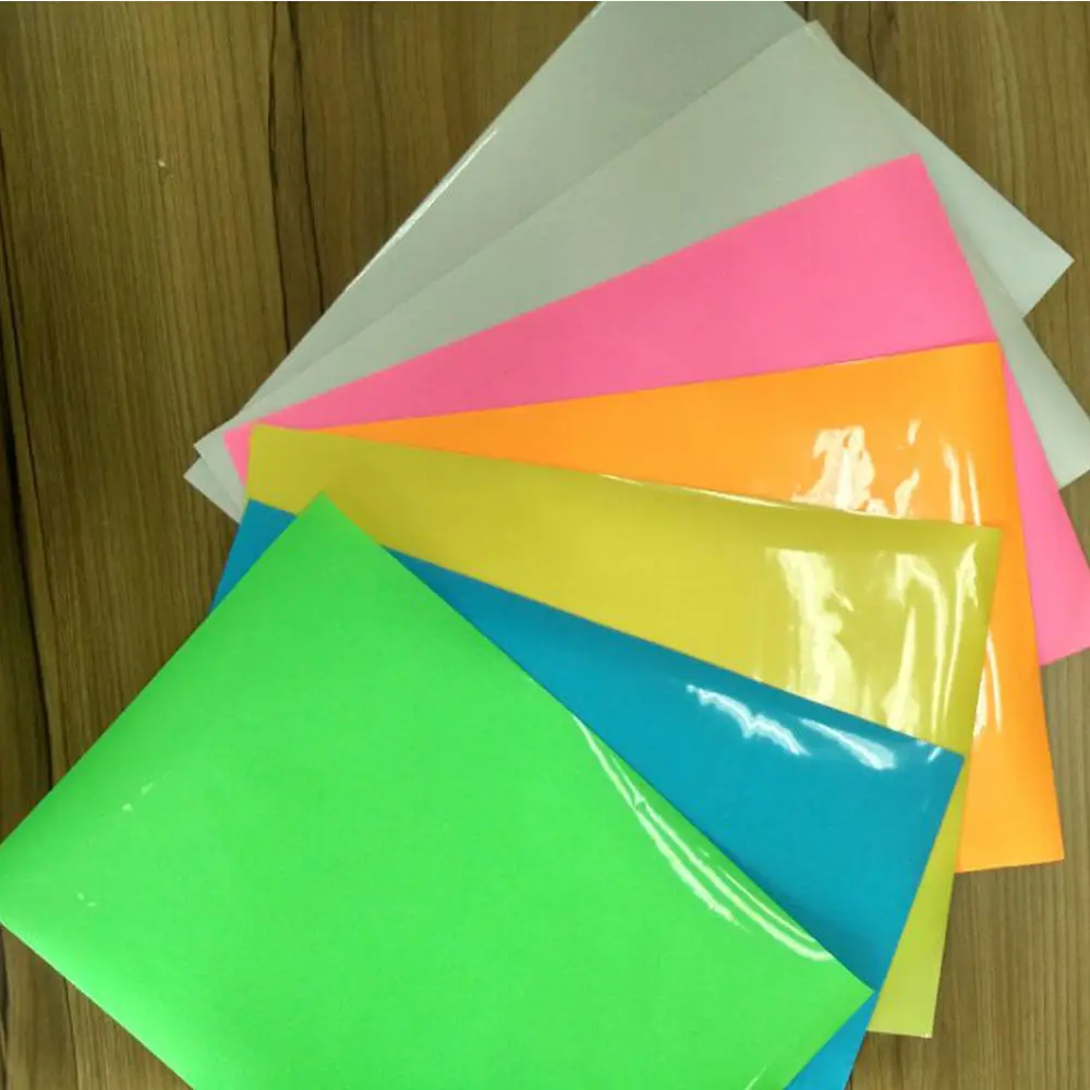 SUNICE 7 Sheets Pack, Glow in th Dark Heat Transfer Vinyl Film, Iron on HTV, T-shirts Clothing Garments Decoration Glow Film
SUNICE 7 Sheets Pack, Glow in th Dark Heat Transfer Vinyl Film, Iron on HTV, T-shirts Clothing Garments Decoration Glow Film