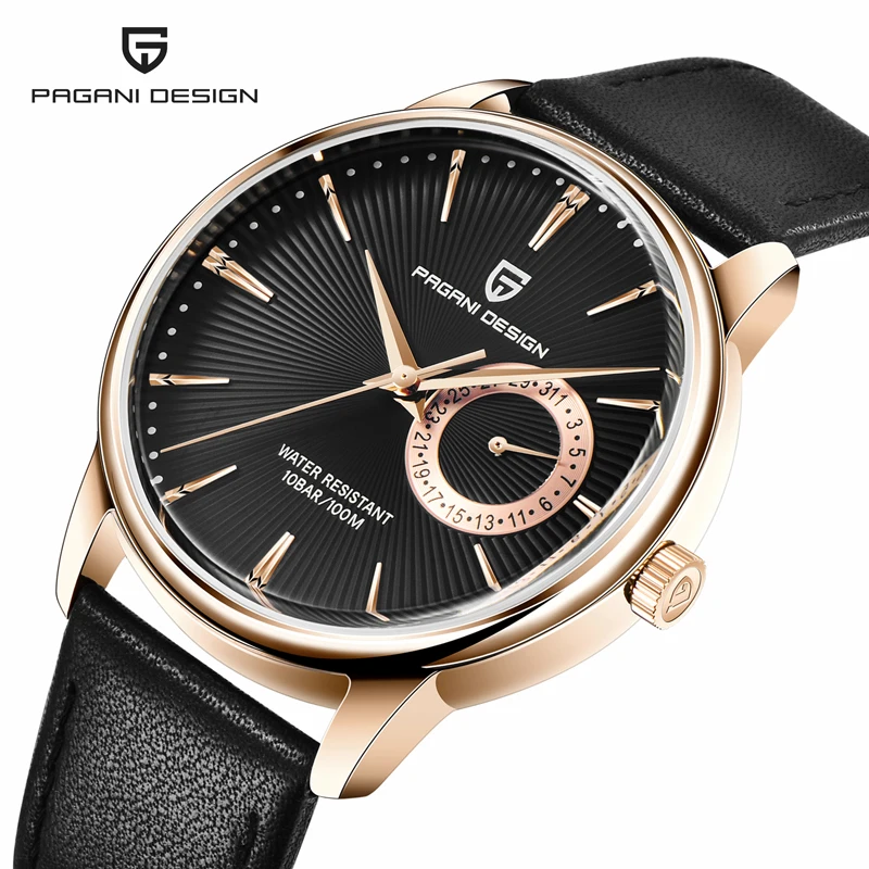 New PAGANI DESIGN Men Watch Top Brand Luxury Quartz Mens Watches Sport Leather 100M Waterproof Military Watch Men Relojes Hombre
New PAGANI DESIGN Men Watch Top Brand Luxury Quartz Mens Watches Sport Leather 100M Waterproof Military Watch Men Relojes Hombre