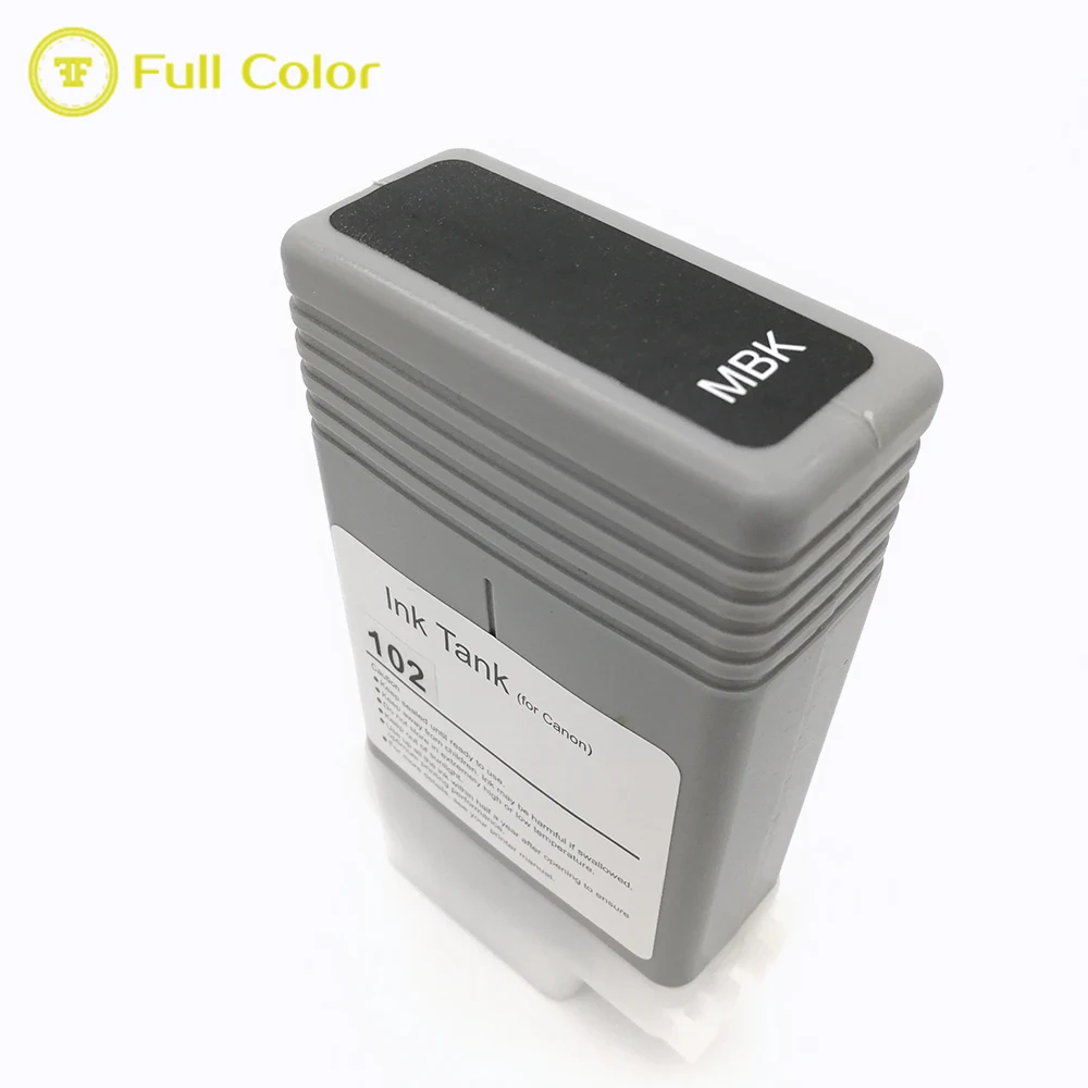 

FULLCOLOR ink cartridge PFI-102 pfi 102 Matte black compatible for canon iPF500 iPF510 iPF600 iPF605 iPF610 iPF650 printer