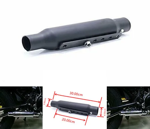 Universal Black Exhaust Pipe Silencer Mufflers For Motorcycle Harley Cafe Racer
Universal Black Exhaust Pipe Silencer Mufflers For Motorcycle Harley Cafe Racer