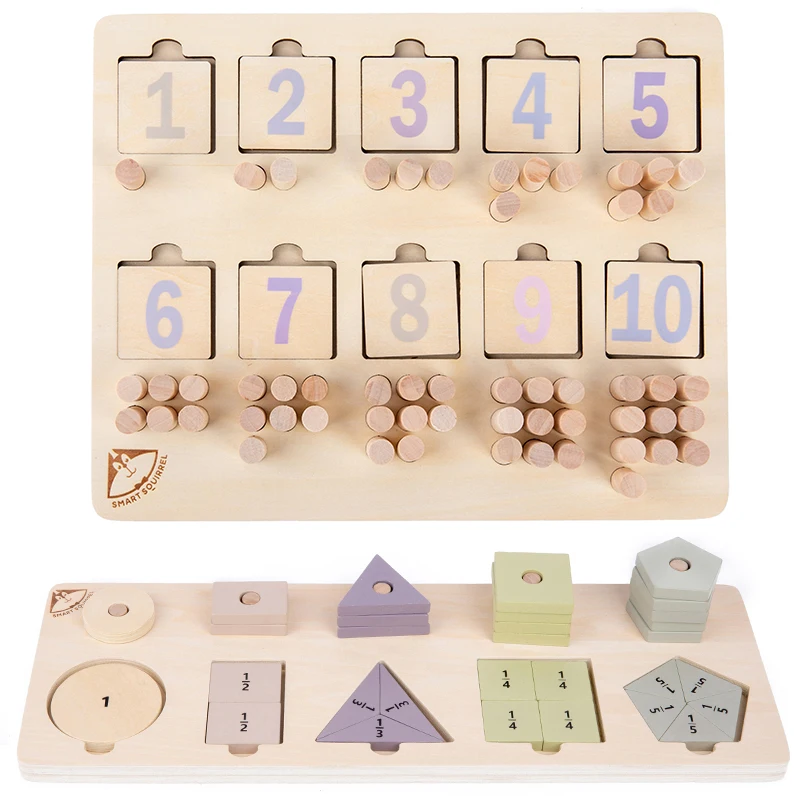 Children Wooden Montessori Teaching Aids Assembly Geometric Shape Digital Cognitive Matching Jigsaw Puzzle Board Early Education
Children Wooden Montessori Teaching Aids Assembly Geometric Shape Digital Cognitive Matching Jigsaw Puzzle Board Early Education