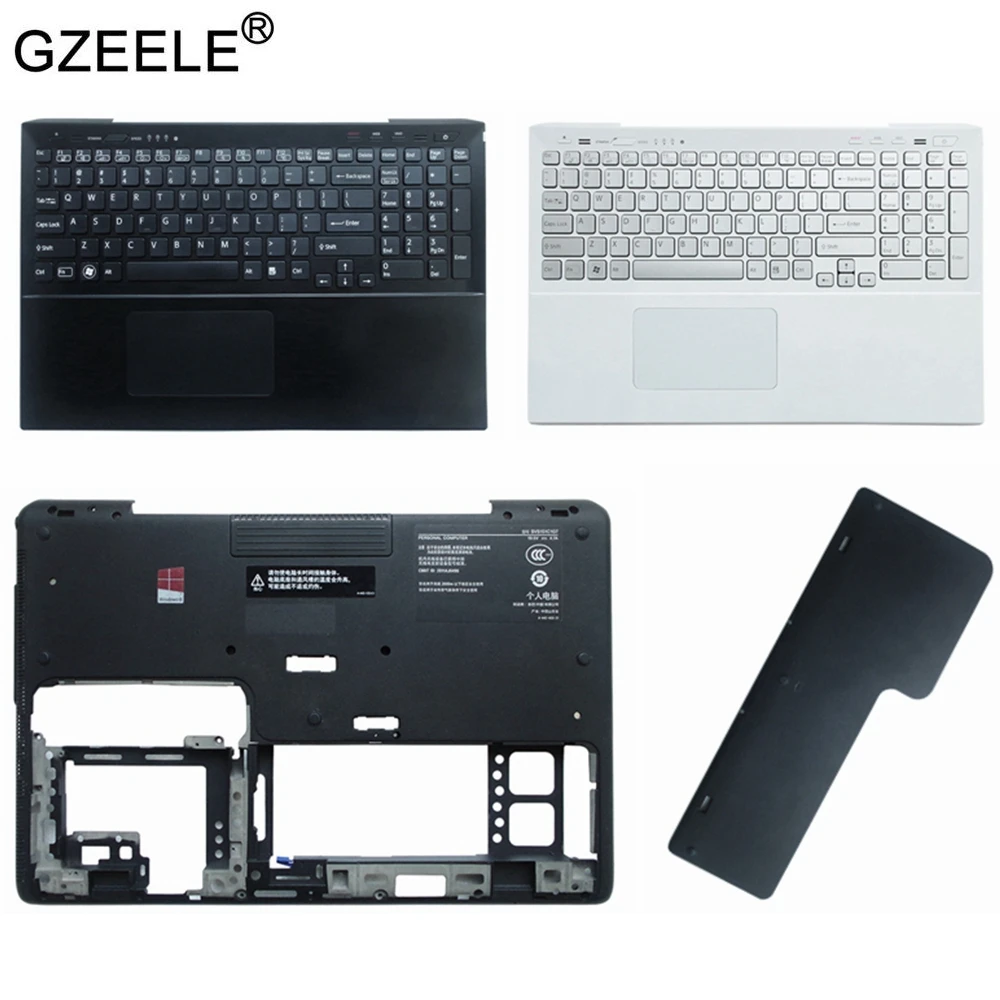 NEW Laptop Top LCD Back Cover case for SONY for vaio SVS151 SVS 151SVS15 SVS 15 Front Bezel Palmrest Bottom Case keyboard
NEW Laptop Top LCD Back Cover case for SONY for vaio SVS151 SVS 151SVS15 SVS 15 Front Bezel Palmrest Bottom Case keyboard