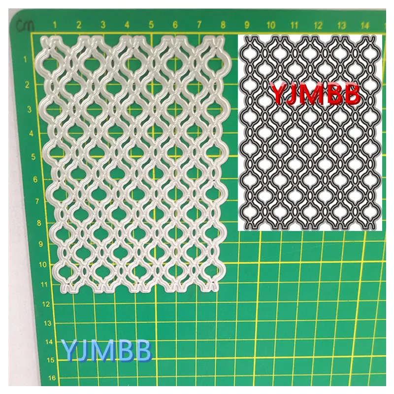 YJMBB 2021 New Lattice Dots Background Metal Cutting Mould Scrapbook Album Paper DIY Card Craft Embossing Die Cutting
YJMBB 2021 New Lattice Dots Background Metal Cutting Mould Scrapbook Album Paper DIY Card Craft Embossing Die Cutting