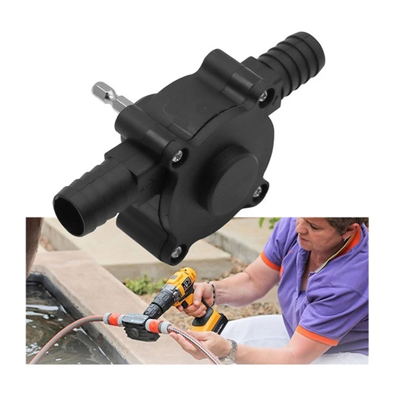 1PcsPortable electric drill pump diesel fluid water pump liquid transfer pump garden tools
1PcsPortable electric drill pump diesel fluid water pump liquid transfer pump garden tools