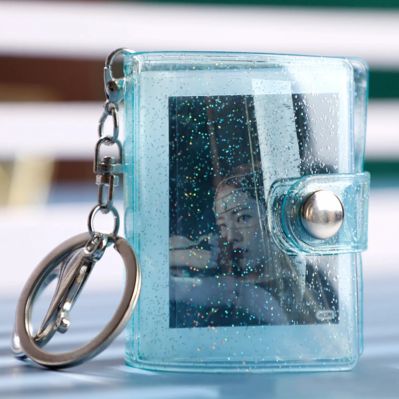 1/2 Inches Mini Glitter 16 Photos Holds Keychain Jelly Color Photo Album Sequins Cute Card Holder Card Bag PVC Photo Holder
1/2 Inches Mini Glitter 16 Photos Holds Keychain Jelly Color Photo Album Sequins Cute Card Holder Card Bag PVC Photo Holder