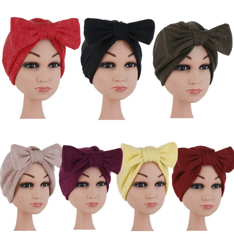 0-3 Years Children Big Bowknot Head Wraps Baby Pure Color Cute Soft Cotton Turban Cap
0-3 Years Children Big Bowknot Head Wraps Baby Pure Color Cute Soft Cotton Turban Cap