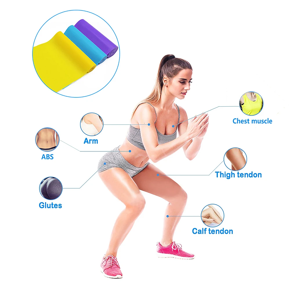 3pcs Resistance Bands Set Elastic Exercise Workout Bands for Women Men Fitness Equipment Strength Training Yoga Pilates Workouts
3pcs Resistance Bands Set Elastic Exercise Workout Bands for Women Men Fitness Equipment Strength Training Yoga Pilates Workouts