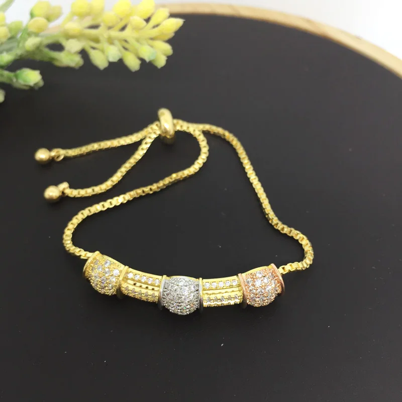 Lanyika Fashion Jewelry Stereo Delicate Round Adjustable Bracelet For Anniversary Banquet Daily Best Gift
Lanyika Fashion Jewelry Stereo Delicate Round Adjustable Bracelet For Anniversary Banquet Daily Best Gift