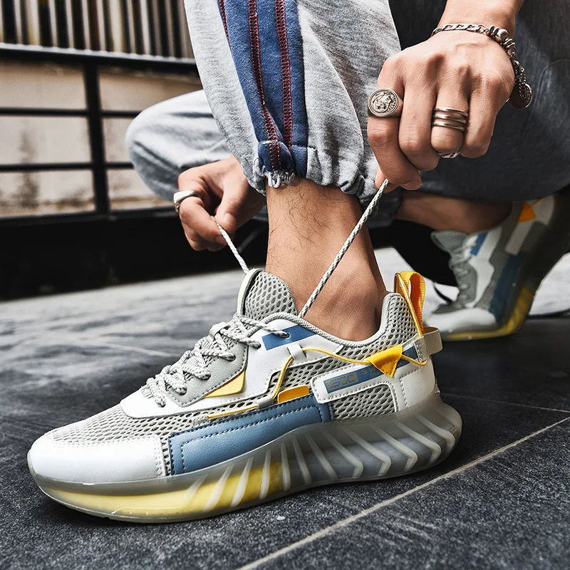 Men's Casual Running Sneakers 2021 Summer New Mesh Fashion Breathable Non-slip Wear-resistant Shock Absorption
Men's Casual Running Sneakers 2021 Summer New Mesh Fashion Breathable Non-slip Wear-resistant Shock Absorption
