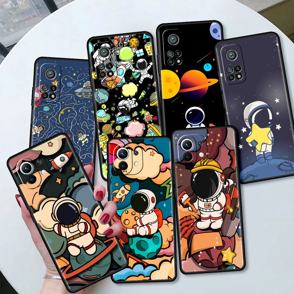 Phone Capa for Xiaomi Poco X3 NFC M3 Soft Case for Mi 11 11T 10T Pro 9T CC9 Note 10 A2 Lite Tpu Funda Lovely Cartoon Astronaut
Phone Capa for Xiaomi Poco X3 NFC M3 Soft Case for Mi 11 11T 10T Pro 9T CC9 Note 10 A2 Lite Tpu Funda Lovely Cartoon Astronaut
