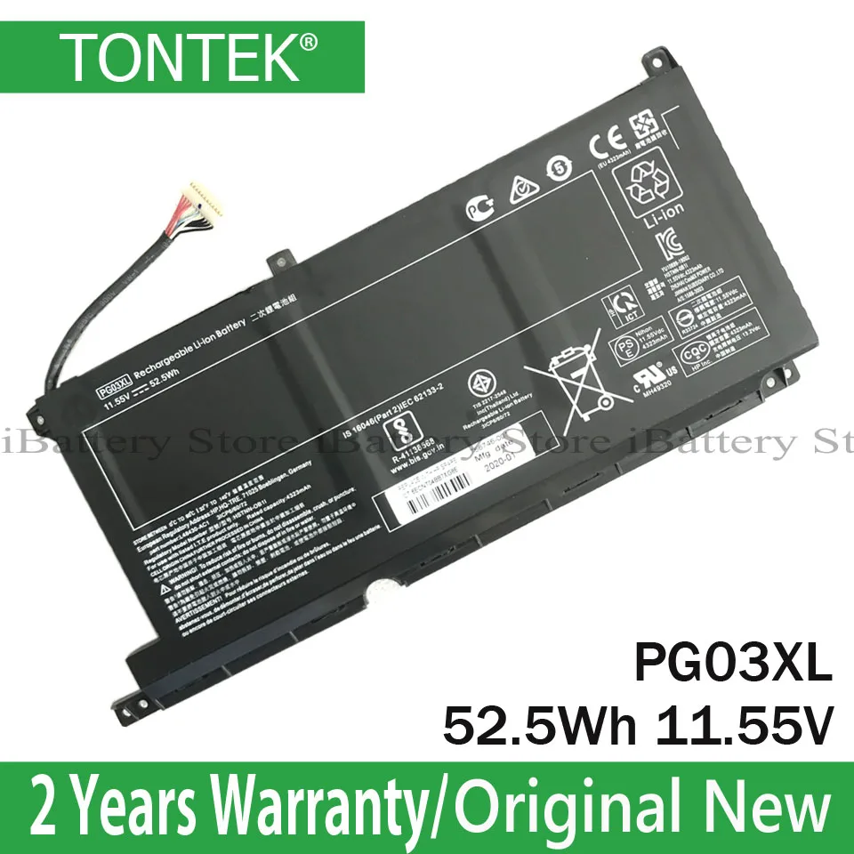 Оригинальный аккумулятор PG03XL для HP Pavilion 15-DK 15-dk0125TX 15-AP012DX 831758-005 831532-422 HSTNN-DB9G PG06XL оригинал
Оригинальный аккумулятор PG03XL для HP Pavilion 15-DK 15-dk0125TX 15-AP012DX 831758-005 831532-422 HSTNN-DB9G PG06XL оригинал