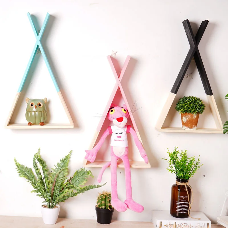 Nordic Wooden Storage Shelf Wall Hanging Triangle Storage Bookshelf Baby Children Decorative Room Art DIY Home Decoration Gifts
Nordic Wooden Storage Shelf Wall Hanging Triangle Storage Bookshelf Baby Children Decorative Room Art DIY Home Decoration Gifts