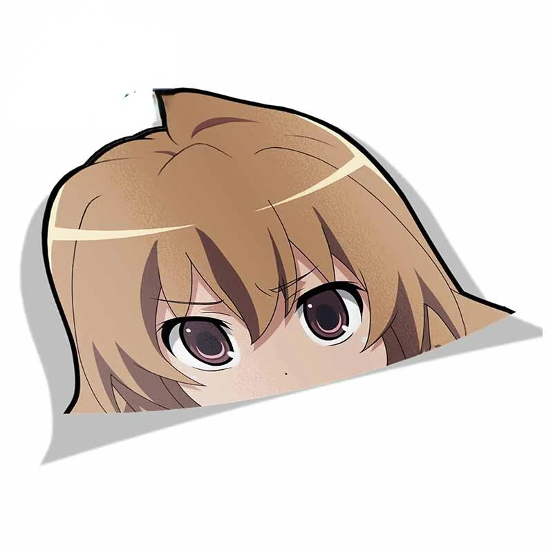BeautifulCar Sticker for Taiga Aisaka Toradora Peeker Big Head Anime Vinyl Rear Trunk Stickers Car Accessories KK13*11cm
BeautifulCar Sticker for Taiga Aisaka Toradora Peeker Big Head Anime Vinyl Rear Trunk Stickers Car Accessories KK13*11cm