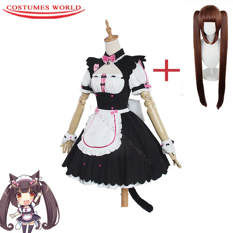 2021 женский костюм некопара чокола Ванильная Горничная Косплей Сексуальное Милое Платье Полный комплект некопара косплей парик шоколад пар... 
2021 женский костюм некопара чокола Ванильная Горничная Косплей Сексуальное Милое Платье Полный комплект некопара косплей парик шоколад пар...