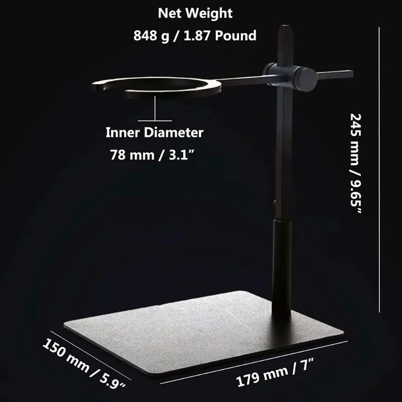 Stainless Steel Pour Over Coffee Maker Holder Coffee Filter Cup Holder Detachable Adjustable Height Support Frame
Stainless Steel Pour Over Coffee Maker Holder Coffee Filter Cup Holder Detachable Adjustable Height Support Frame